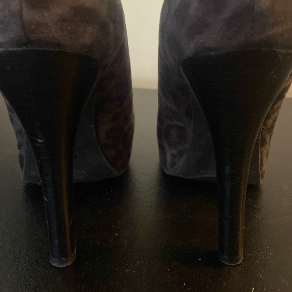 Carlos by Carlos Santana size 8 platform animal print pumps PLATONIC - Picture 5 of 15
